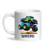 Neon Fury Truck - Personalised Kids Mug