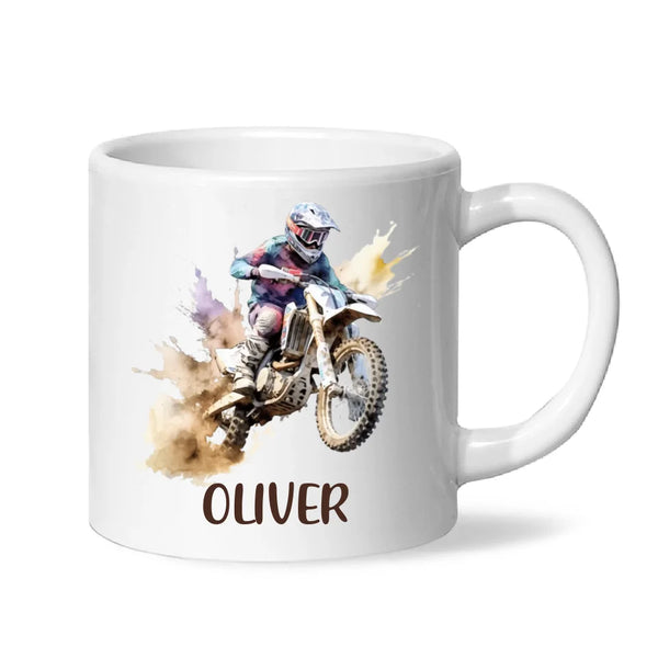 Dirt Dash Racer - Personalised Kids Mug