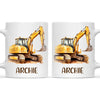 Big Digs Ahead - Personalised Kids Mug