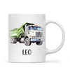 Dump Truck Delight - Personalised Kids Mug