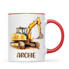 Big Digs Ahead - Personalised Kids Mug