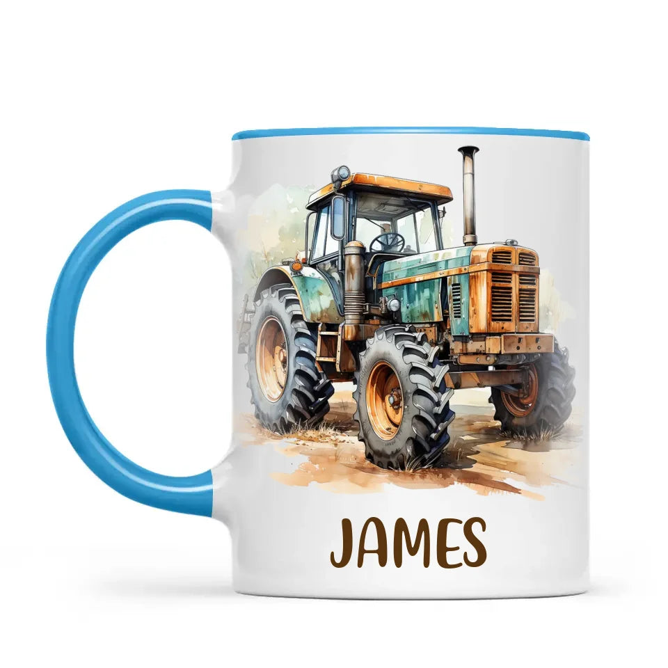 Little Farmer’s Ride - Personalised Kids Mug