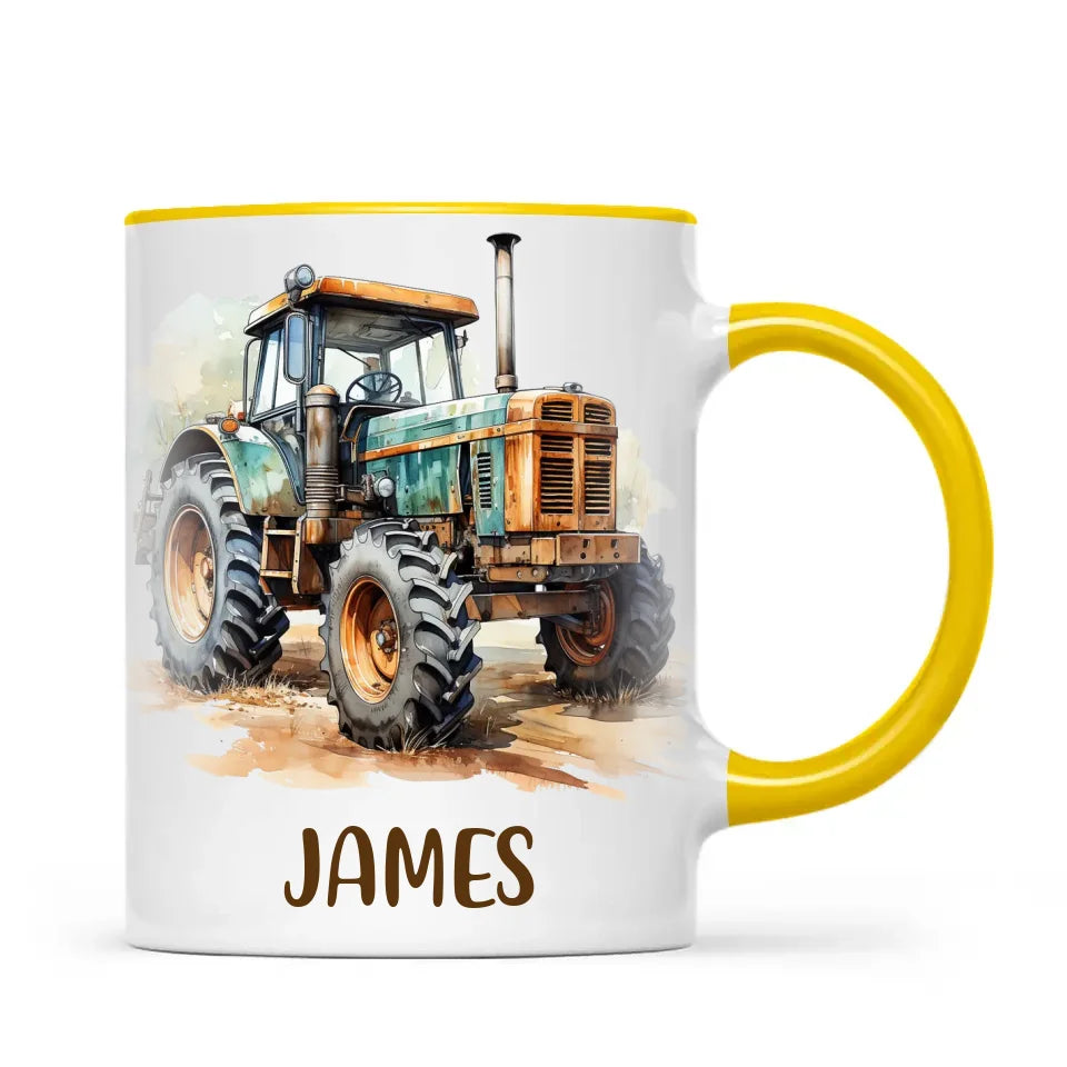 Little Farmer’s Ride - Personalised Kids Mug