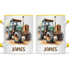 Little Farmer’s Ride - Personalised Kids Mug