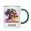 Off-Road Beast - Personalised Monster Truck Kids Mug