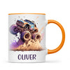 Off-Road Beast - Personalised Monster Truck Kids Mug