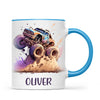 Off-Road Beast - Personalised Monster Truck Kids Mug