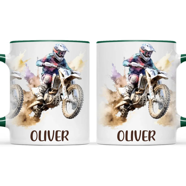 Dirt Dash Racer - Personalised Kids Mug