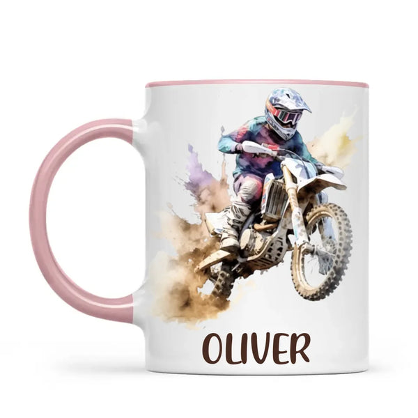 Dirt Dash Racer - Personalised Kids Mug