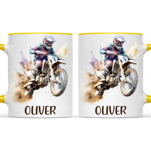 Dirt Dash Racer - Personalised Kids Mug