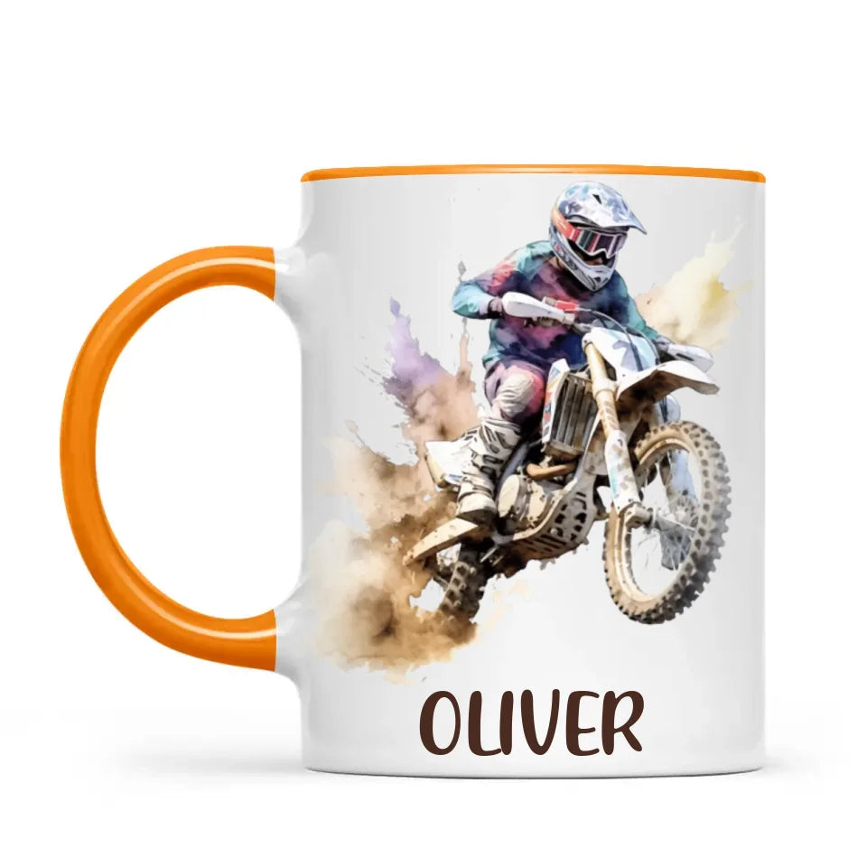 Dirt Dash Racer - Personalised Kids Mug