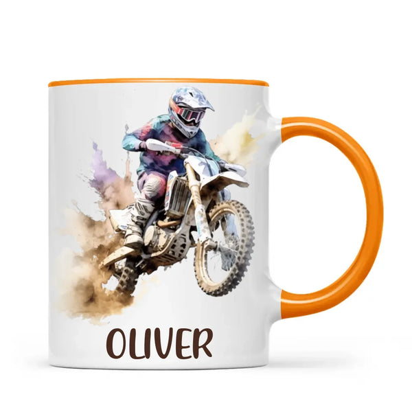 Dirt Dash Racer - Personalised Kids Mug