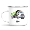 Dump Truck Delight - Personalised Kids Mug