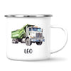 Dump Truck Delight - Personalised Kids Mug