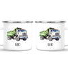 Dump Truck Delight - Personalised Kids Mug