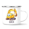 Happy Little Digger - Personalised Kids Mug