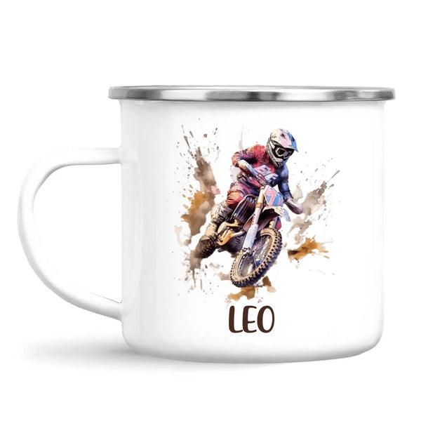 Dirt Track Champion - Personalised Kids Mug