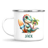 Wave Rider Dino - Personalised Kids Mug