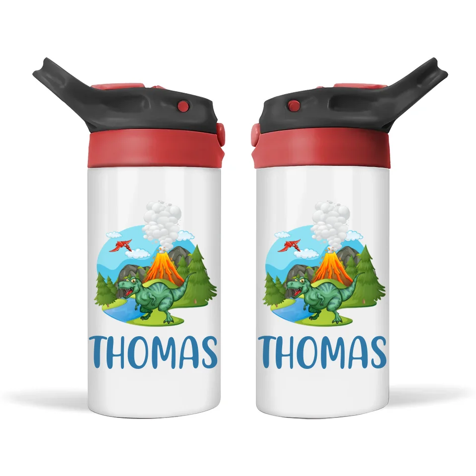 Jurassic Jungle-Personalized Sippy Bottle