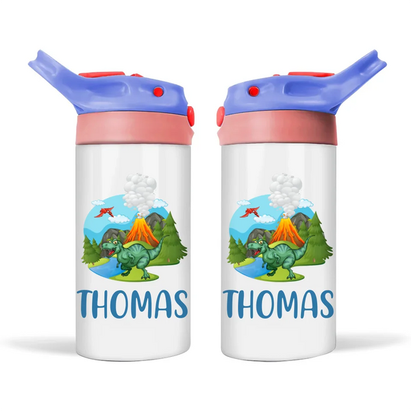 Jurassic Jungle-Personalized Sippy Bottle