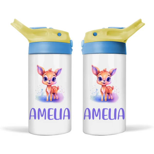 Darling Deer - Personalised Sippy Bottle