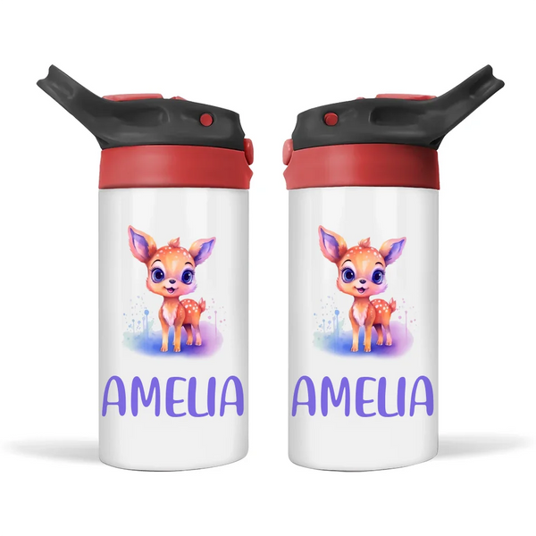 Darling Deer - Personalised Sippy Bottle