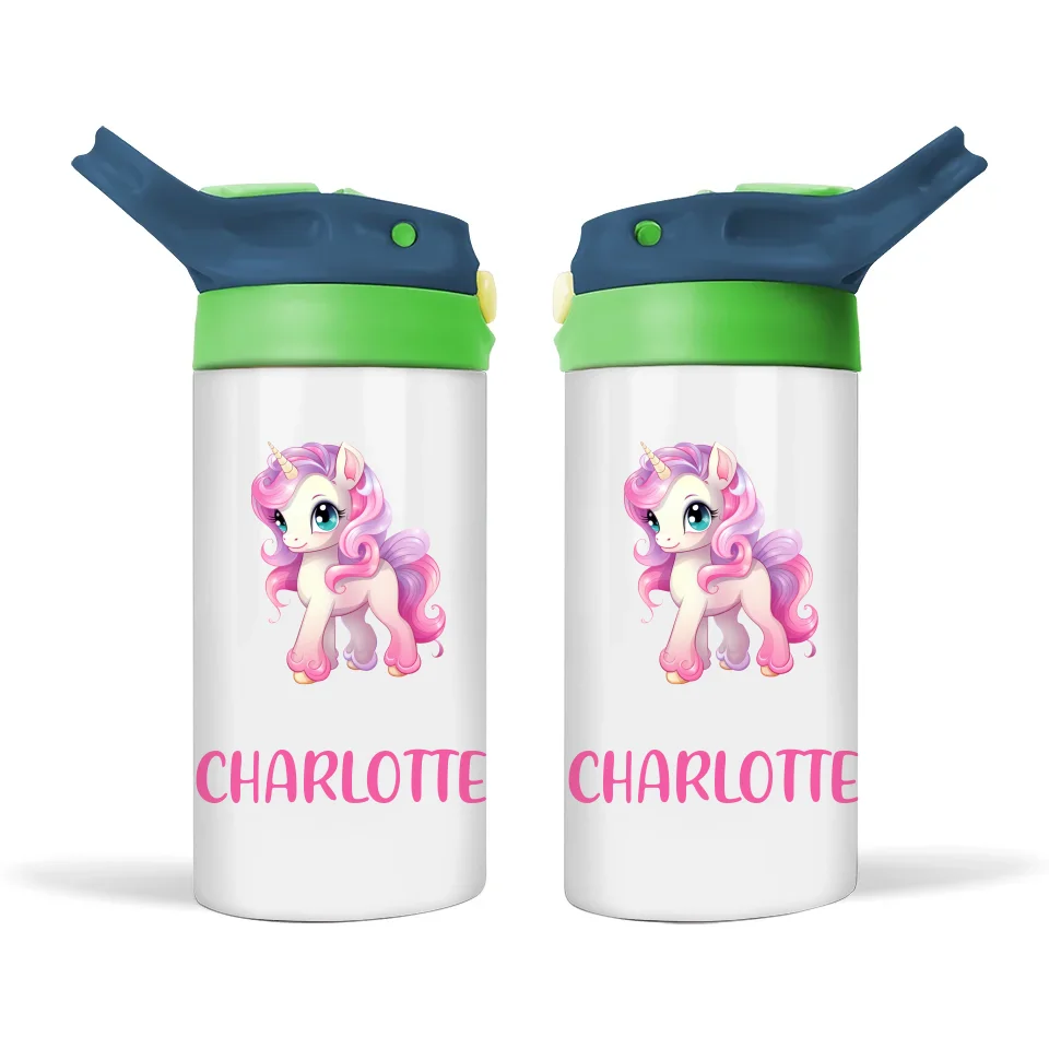 Magical Unicorn - Personalised Sippy Bottle