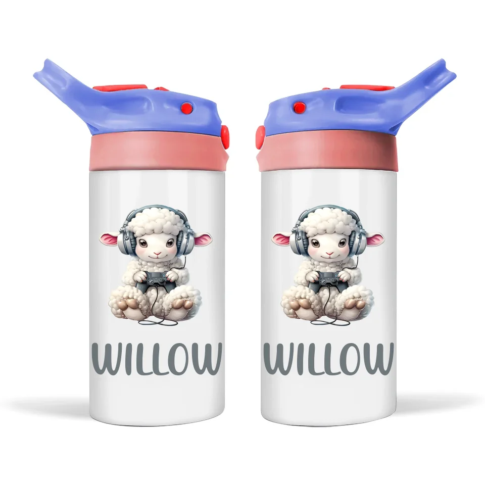 LambChamp Player - Personalised Sippy Bottle