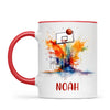 Personalised Basketball Mug with Name – Perfect Gift for Young Ballers