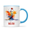 Personalised Basketball Mug with Name – Perfect Gift for Young Ballers