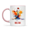 Personalised Basketball Mug with Name – Perfect Gift for Young Ballers