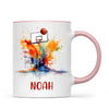 Personalised Basketball Mug with Name – Perfect Gift for Young Ballers