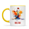 Personalised Basketball Mug with Name – Perfect Gift for Young Ballers