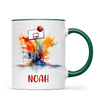 Personalised Basketball Mug with Name – Perfect Gift for Young Ballers