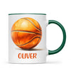 Personalised Kids Basketball Mug – Custom Name Gift for Young Players