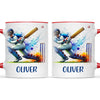 Custom Kids Cricket Mug – Personalised Name Gift for Young Cricket Fans