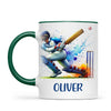 Custom Kids Cricket Mug – Personalised Name Gift for Young Cricket Fans