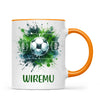 Personalised Soccer Mug with Name – Perfect Gift for Young Football Fans