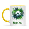 Personalised Soccer Mug with Name – Perfect Gift for Young Football Fans