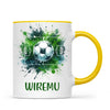 Personalised Soccer Mug with Name – Perfect Gift for Young Football Fans