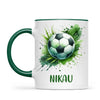 Custom Kids Soccer Mug – Personalised Gift for Future Football Stars