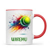 Personalised Kids Tennis Mug with Name – Custom Tennis Gift for Young Players