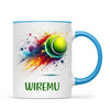 Personalised Kids Tennis Mug with Name – Custom Tennis Gift for Young Players