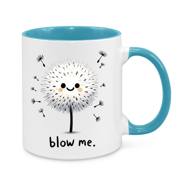 🌬️ Blow Me - Cute & Funny Dandelion Mug ☕