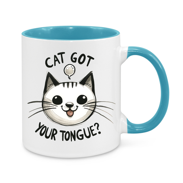 Cat Got Your Tongue-Novelty Mug