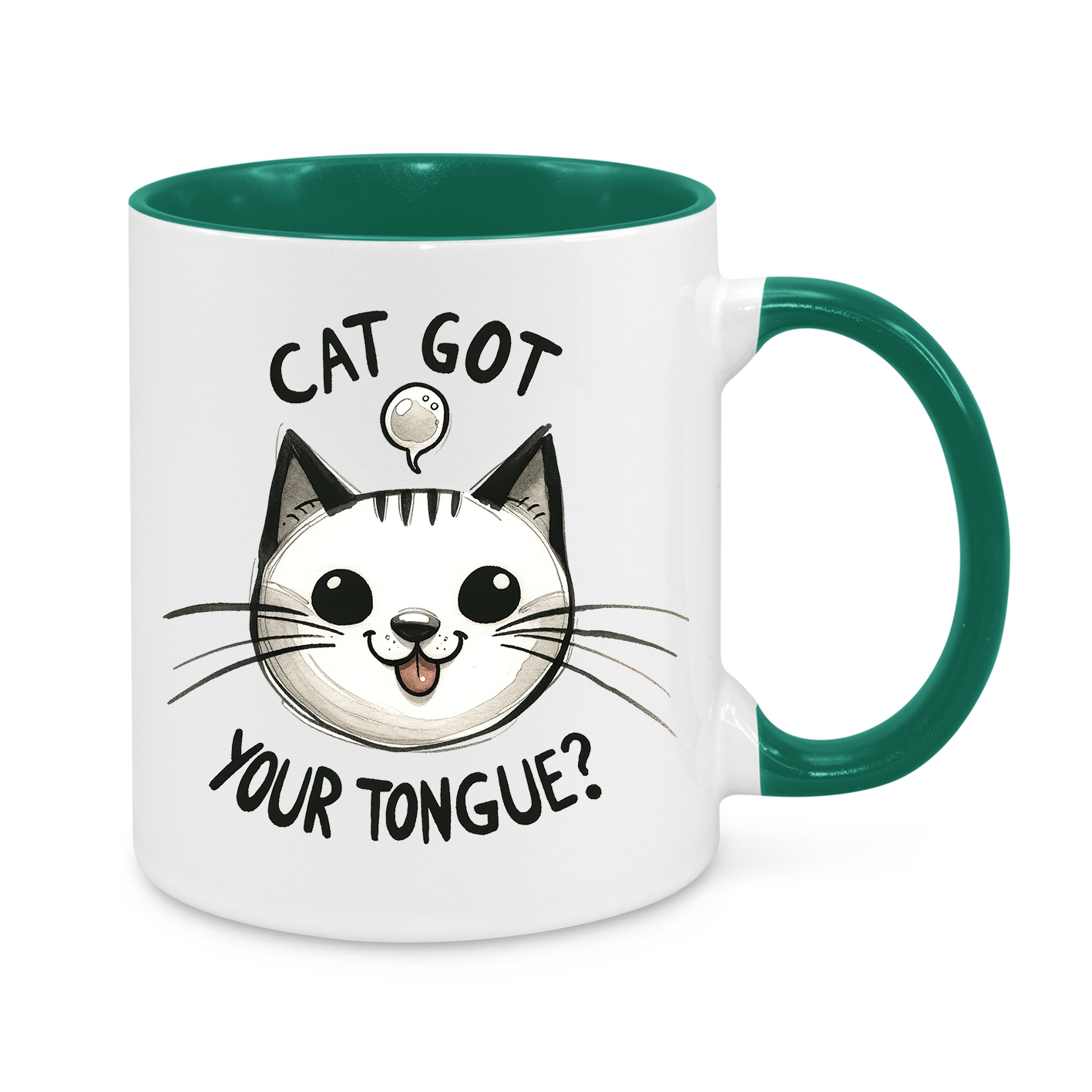 Cat Got Your Tongue-Novelty Mug