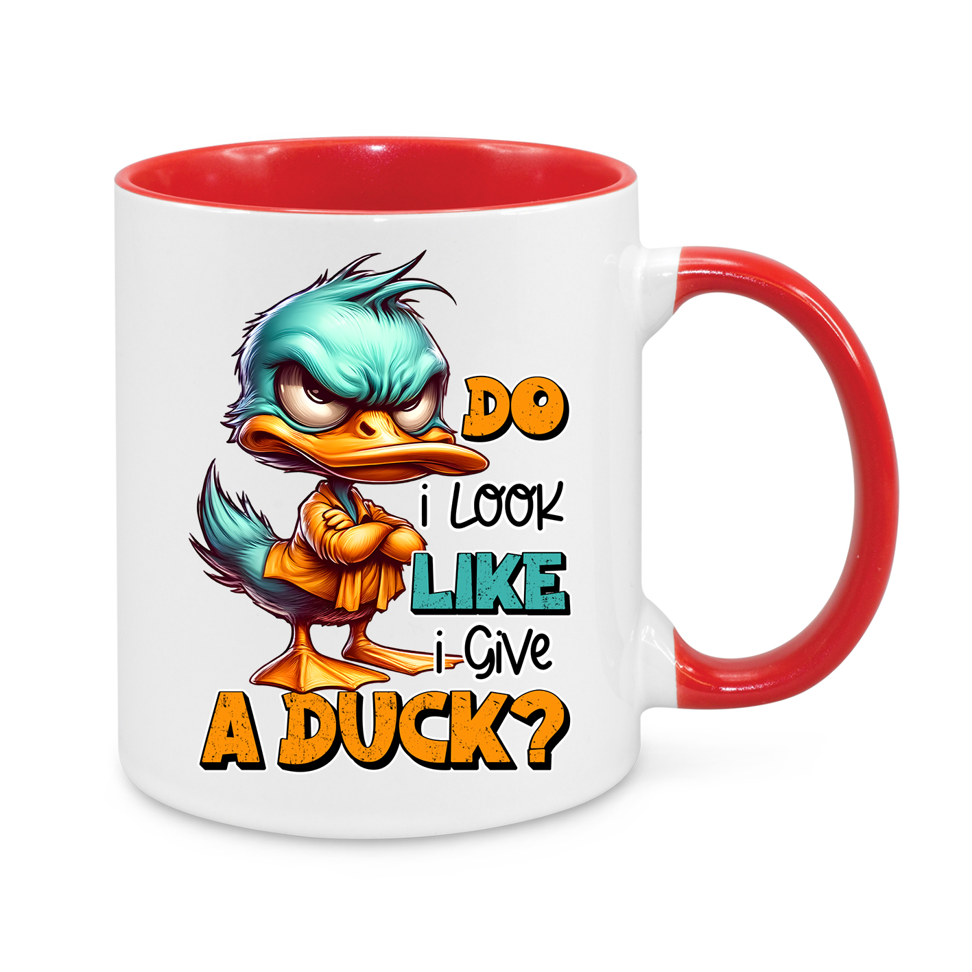 Grumpy Quack-Novelty Mug