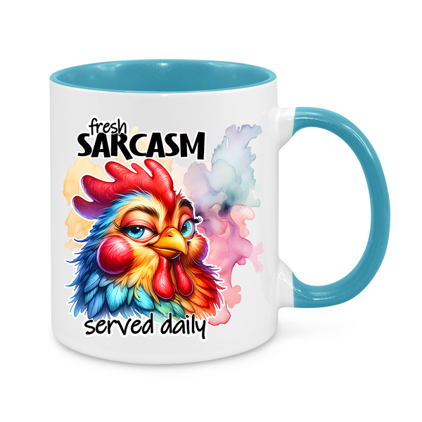 Fresh Sarcasm Served Daily-Novelty Mug