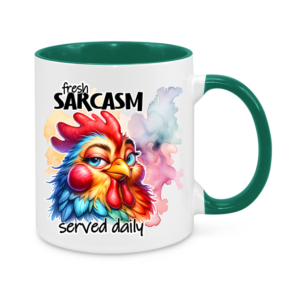 Fresh Sarcasm Served Daily-Novelty Mug