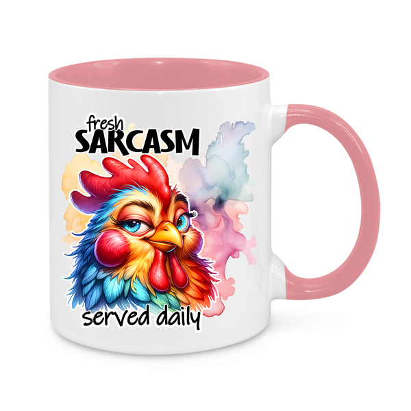 Fresh Sarcasm Served Daily-Novelty Mug